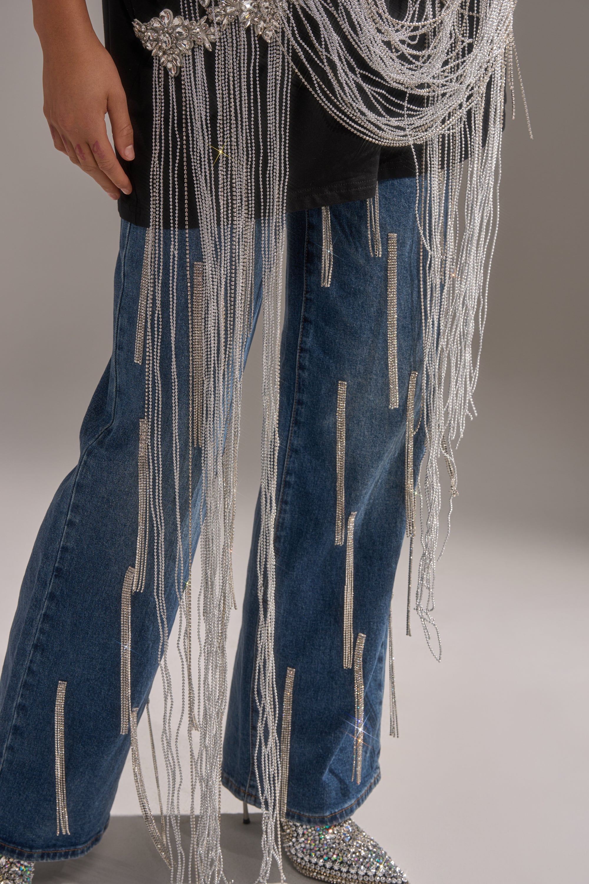 SPARKLING OVERSIZED TEE