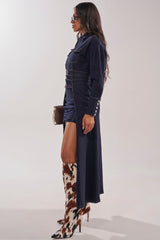 CITY NIGHTS DENIM BUTTON DOWN