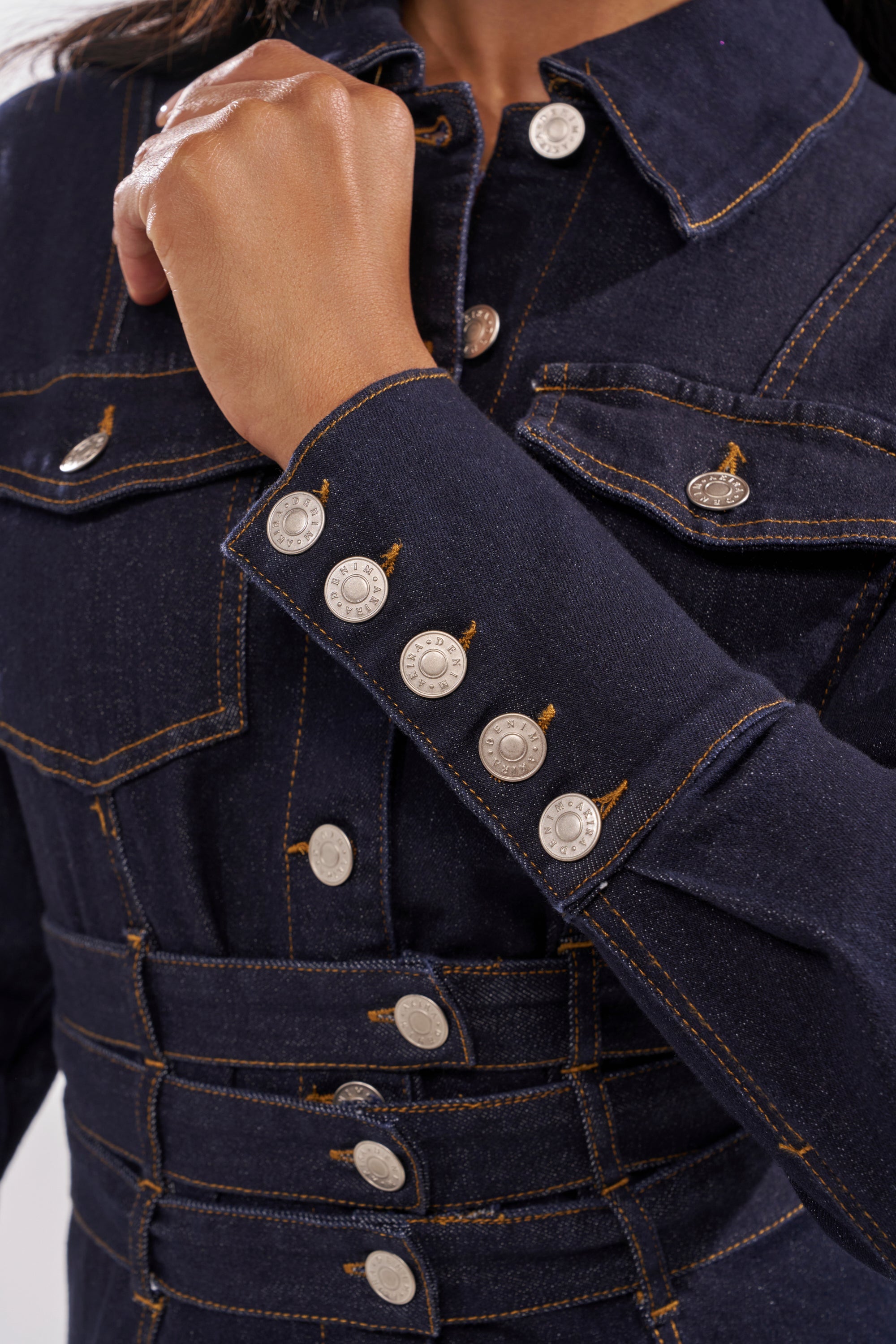 CITY NIGHTS DENIM BUTTON DOWN
