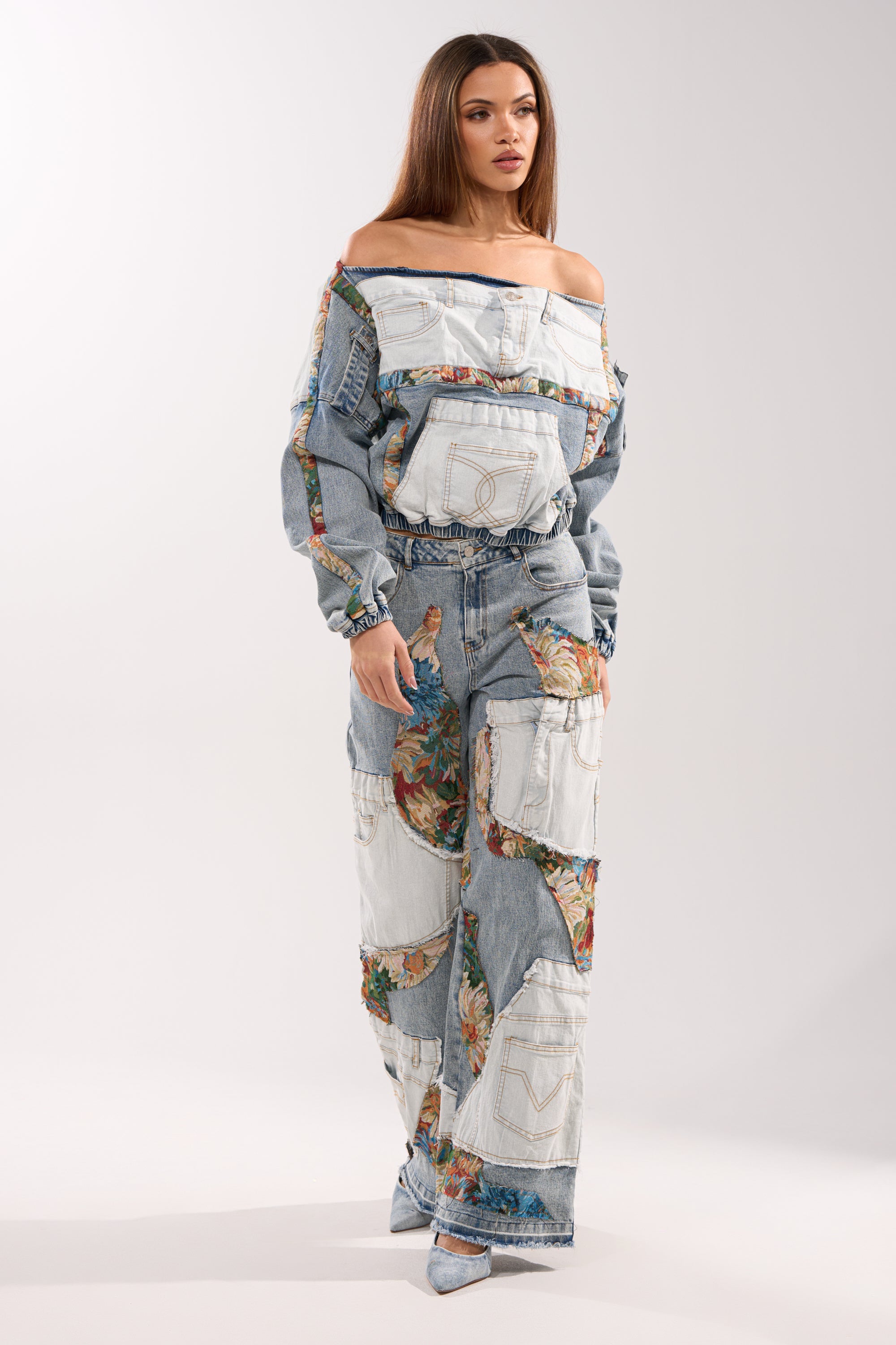 CHANGE IT UP WIDE LEG DENIM