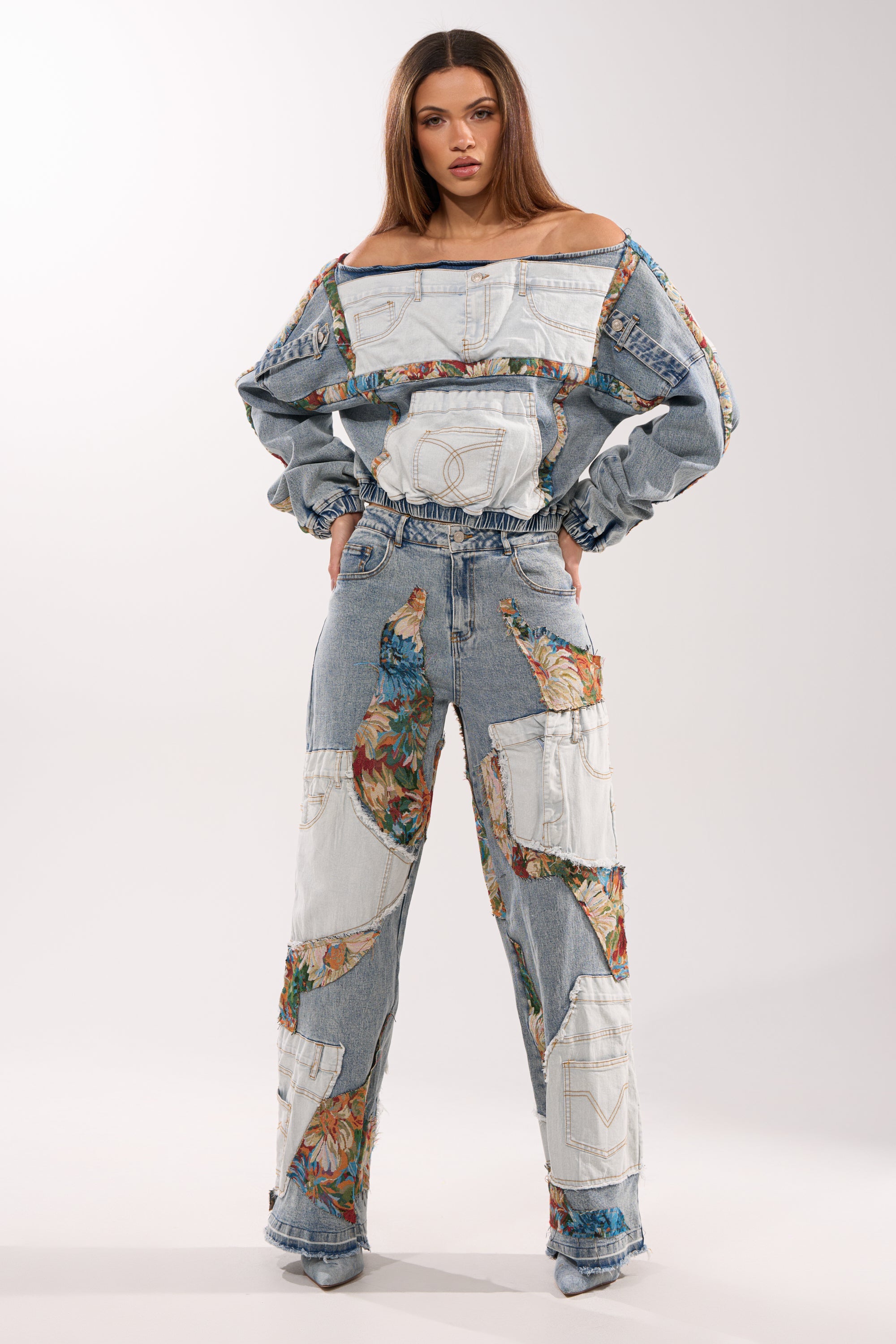 CHANGE IT UP WIDE LEG DENIM