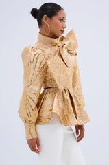 LANA GOLDEN BLOUSE