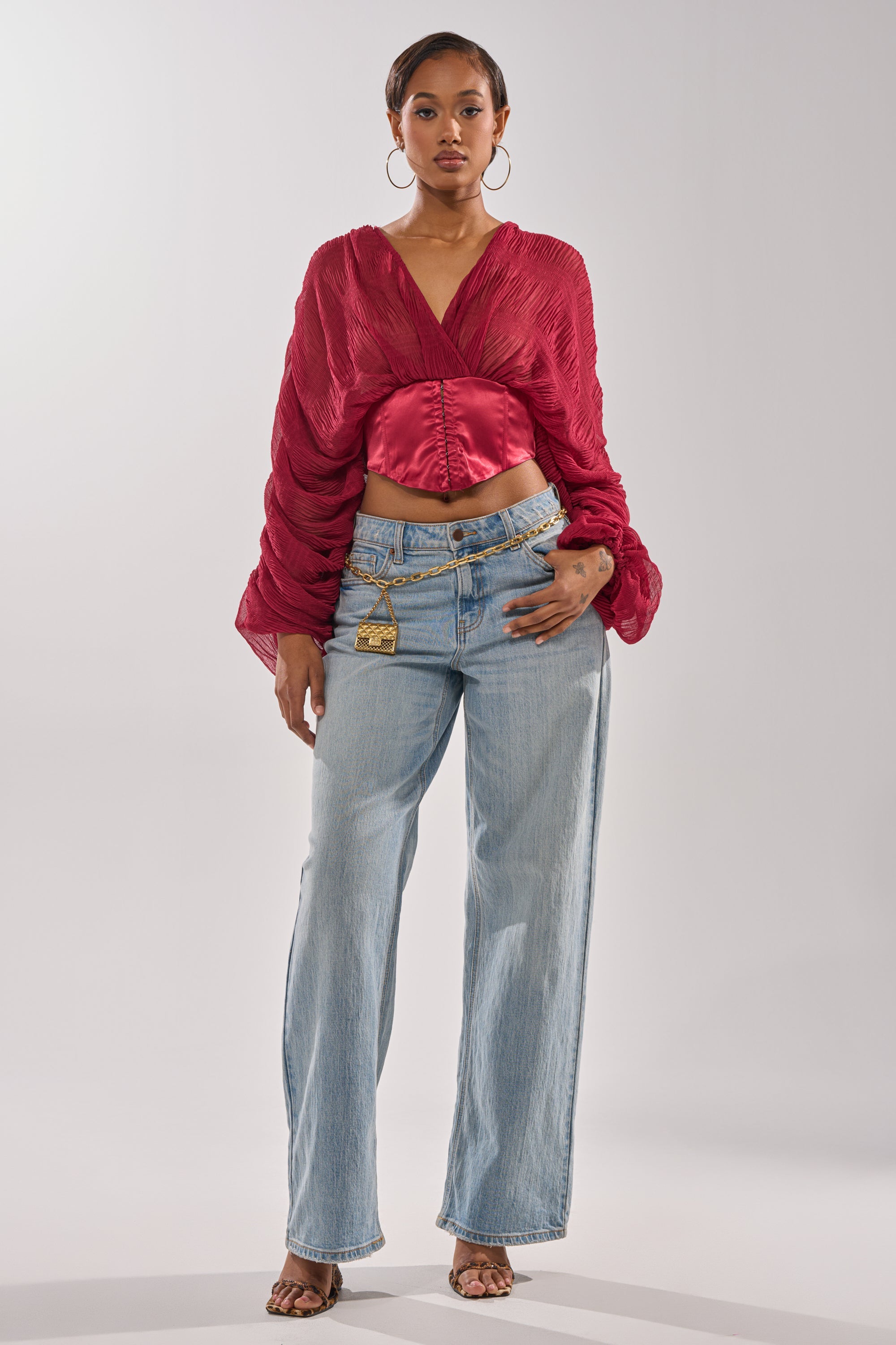 GIRLY PLZ BLOUSE