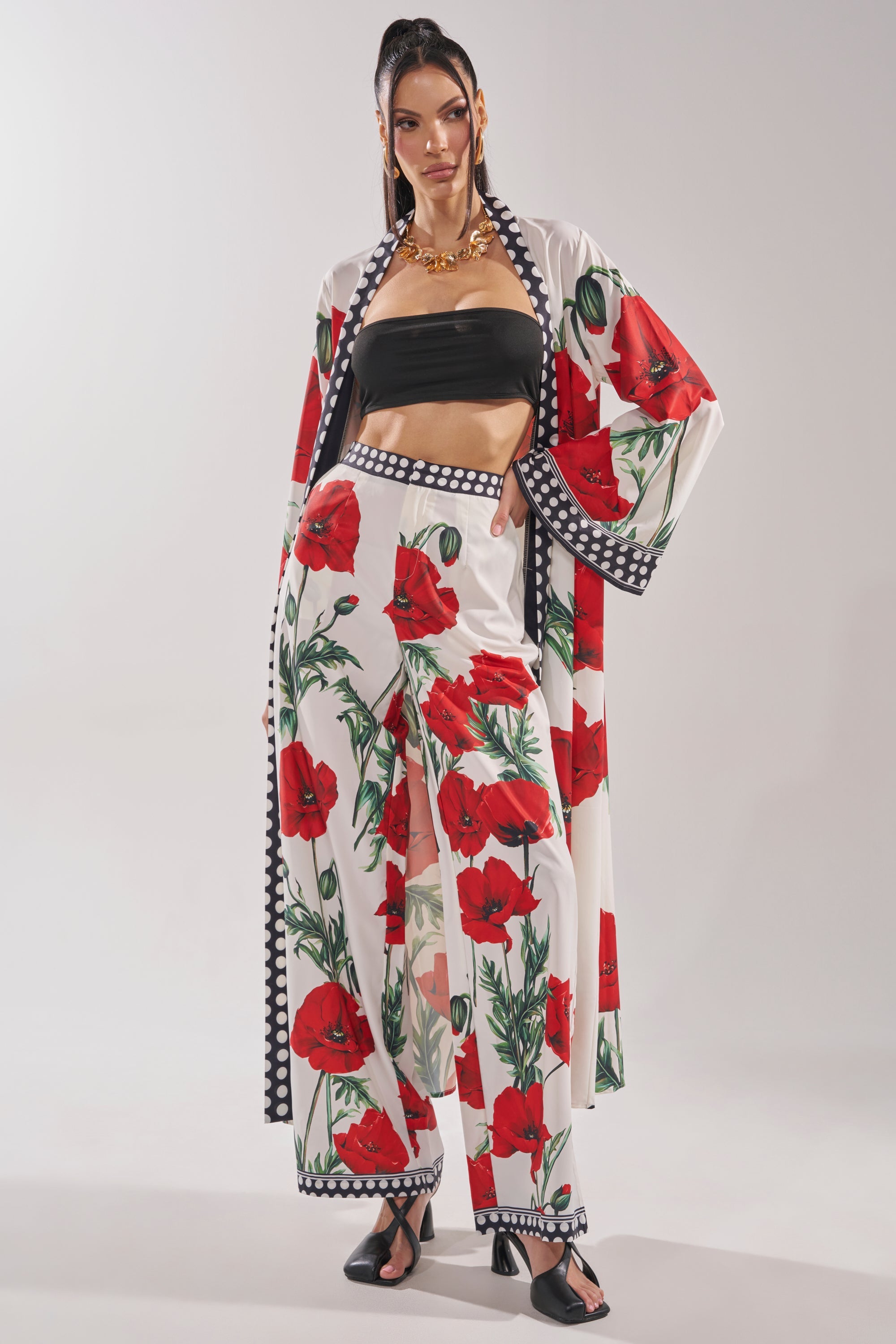 BELLADONNA CHIFFON DUSTER