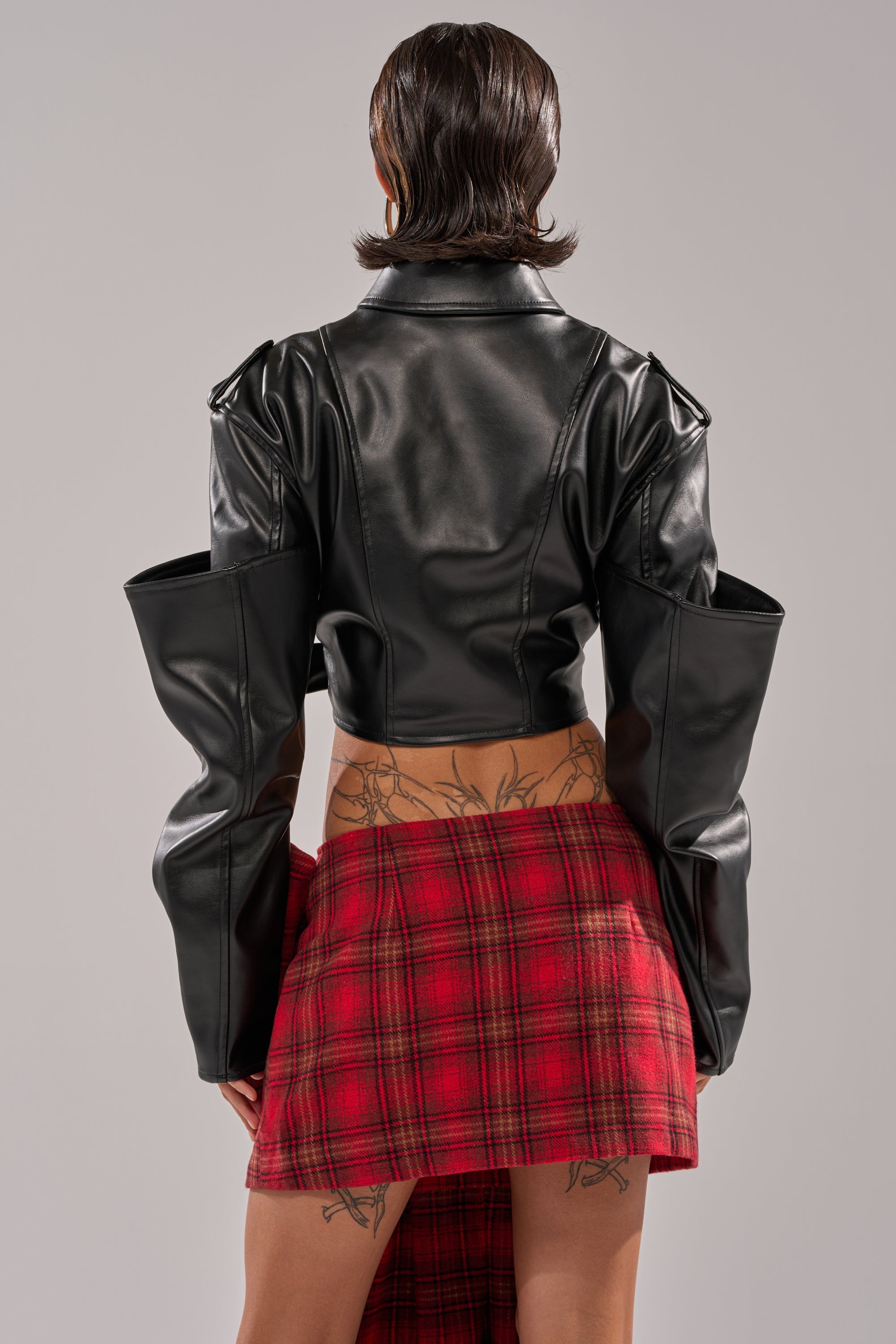 STACK IT UP CROPPED MOTO