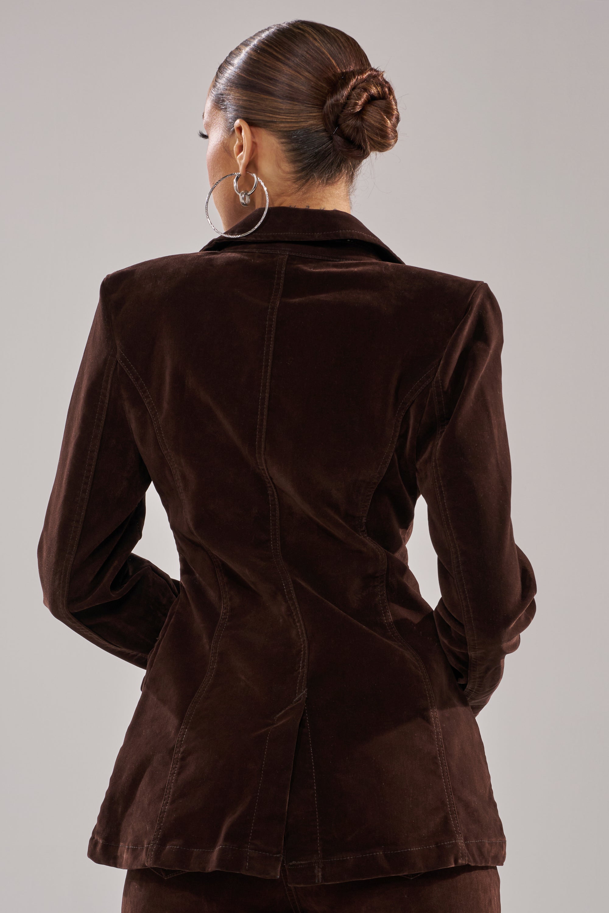 RAE VELVET DENIM BLAZER
