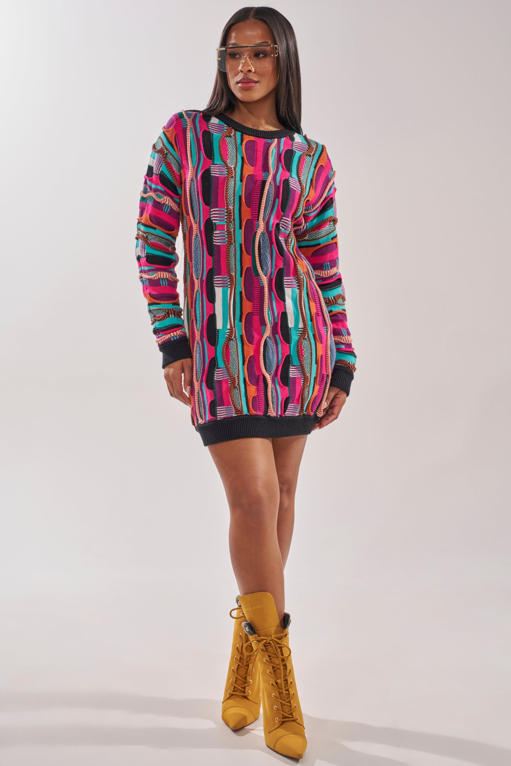 CARLTON COULD NEVER KNIT SWEATER DRESS