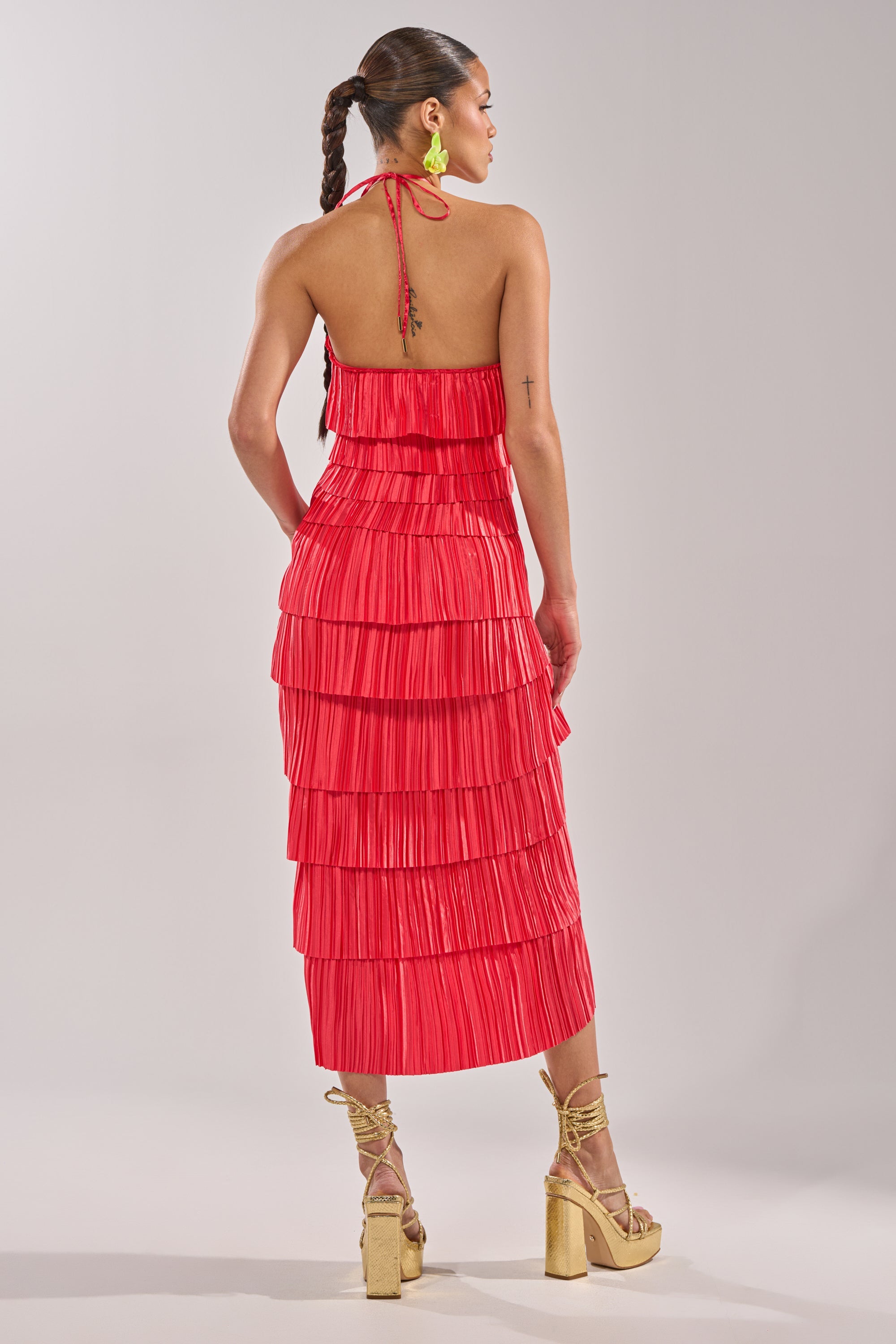 GIVE IT TO ME BABY SATIN MAXI DRESS