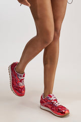 AKIRA GOLD LENIYA RED SNEAKER