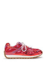 AKIRA GOLD LENIYA RED SNEAKER