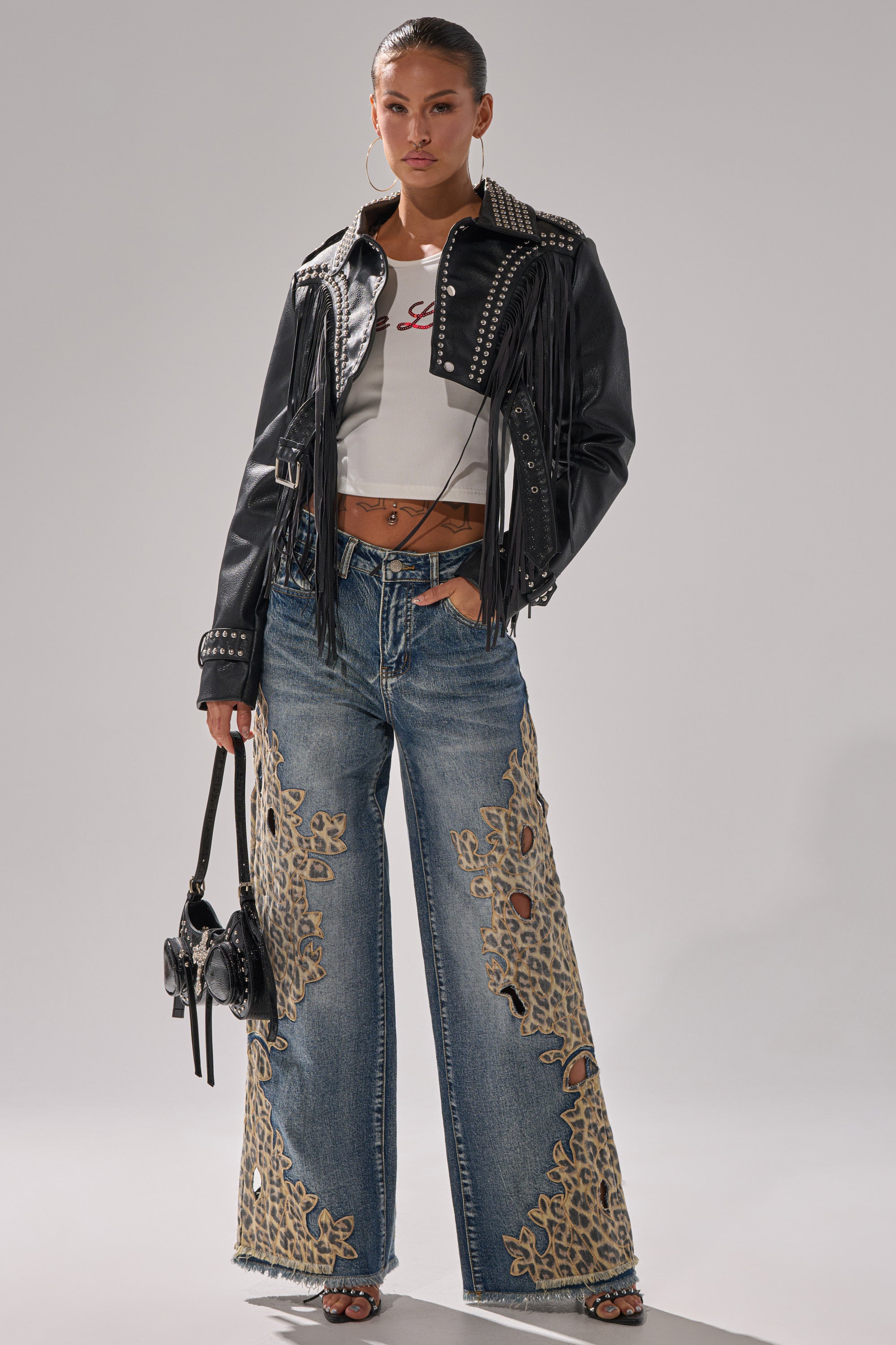 RUMI CROPPED MOTO