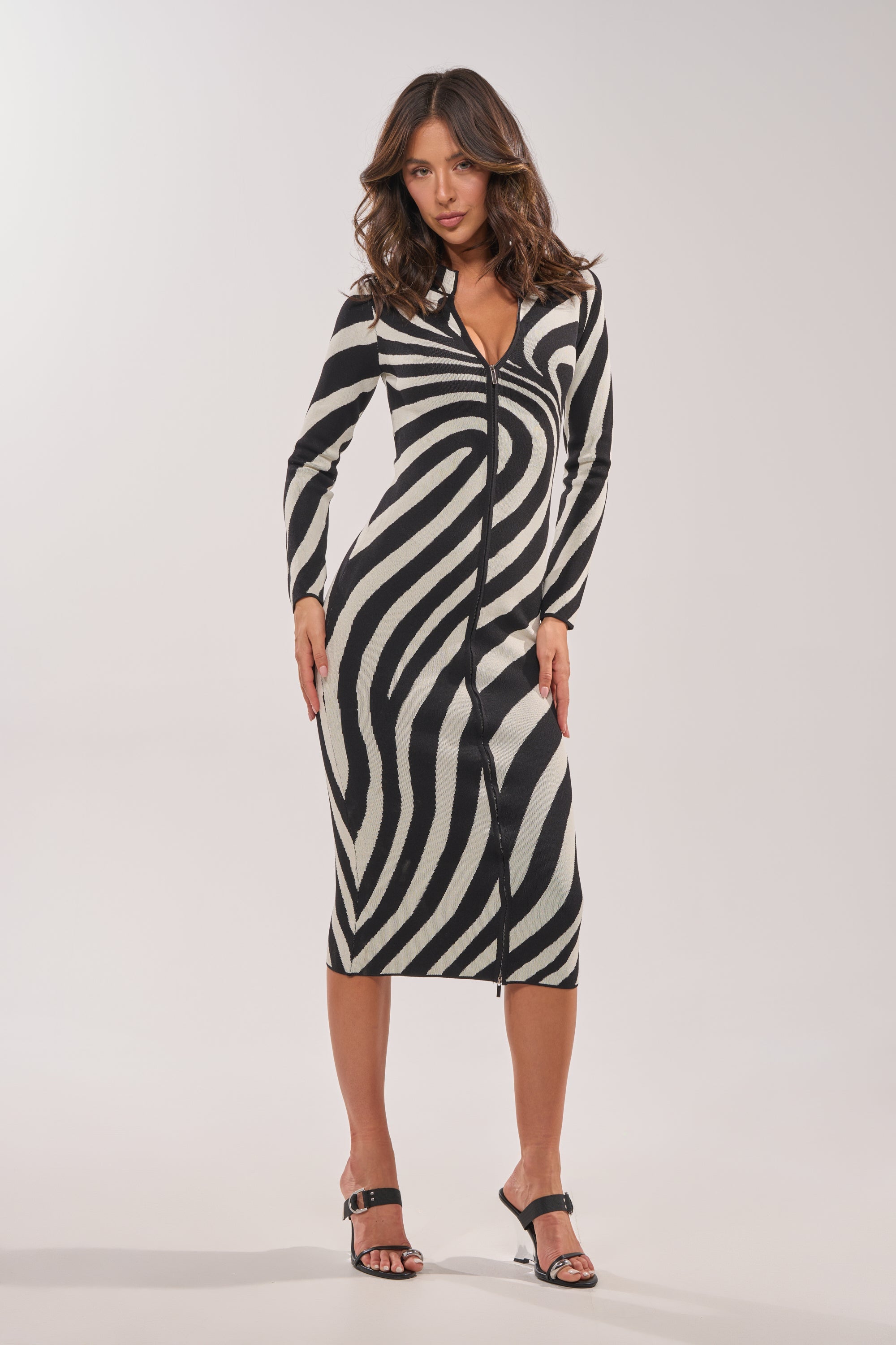 UNDER MY SPELL MIDI DRESS
