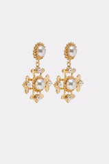CROSS MY HEART EARRING
