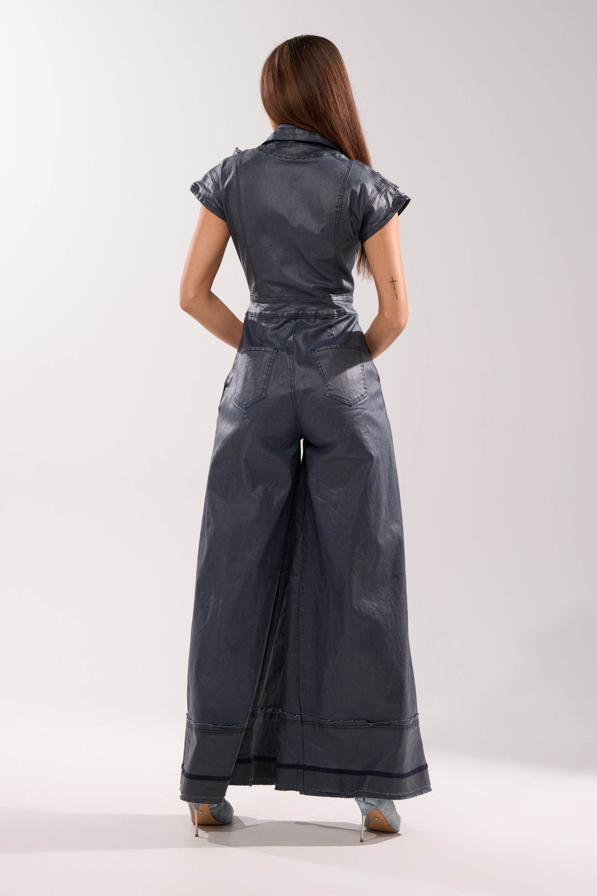 RONNIE DENIM JUMPSUIT