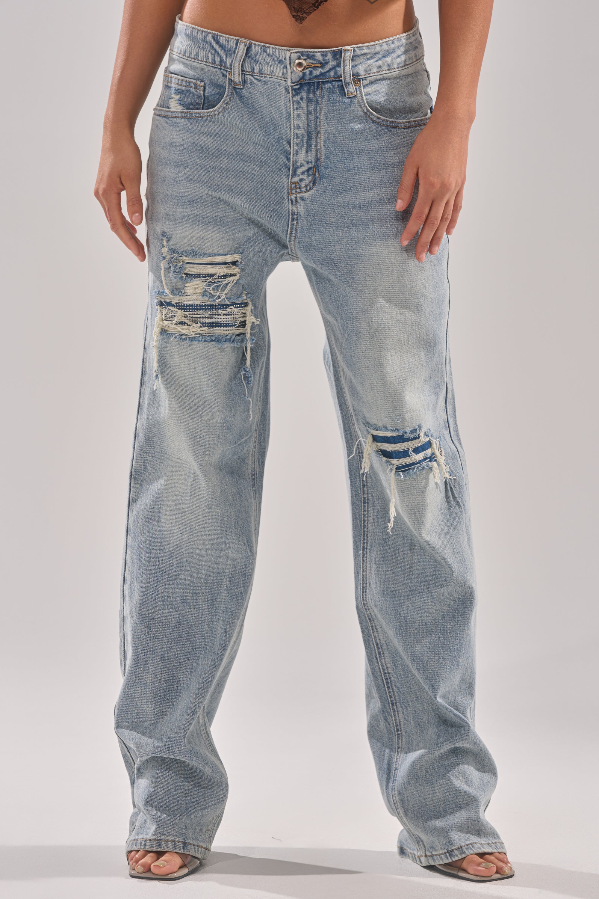 RUN AWAY WITH ME RELAXED DENIM