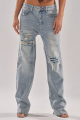RUN AWAY WITH ME RELAXED DENIM