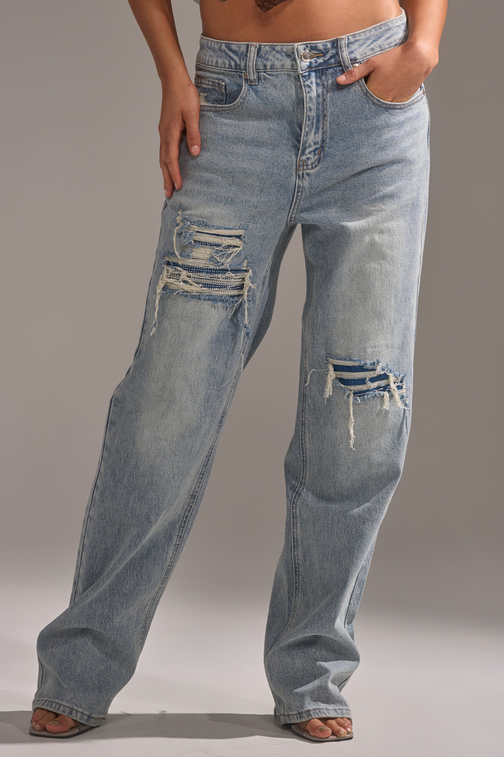 RUN AWAY WITH ME RELAXED DENIM