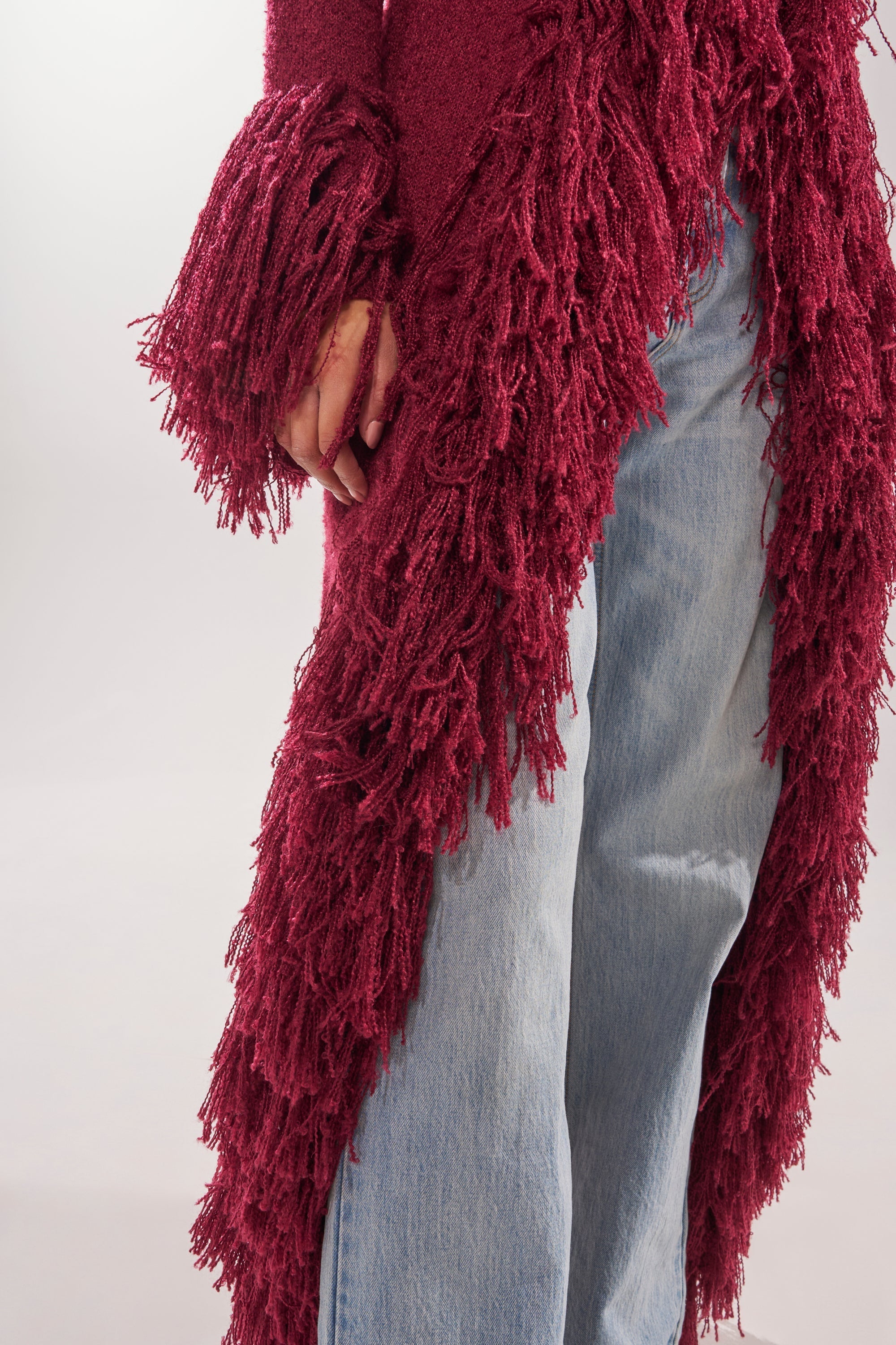 CAN'T GET ENOUGH FRINGE CARDIGAN