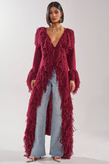 CAN'T GET ENOUGH FRINGE CARDIGAN