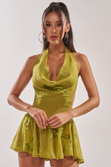 KIANNA EMBELLISHED MINI DRESS
