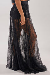 LOVELY DAYS LACE MAXI SKIRT