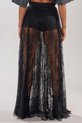 LOVELY DAYS LACE MAXI SKIRT