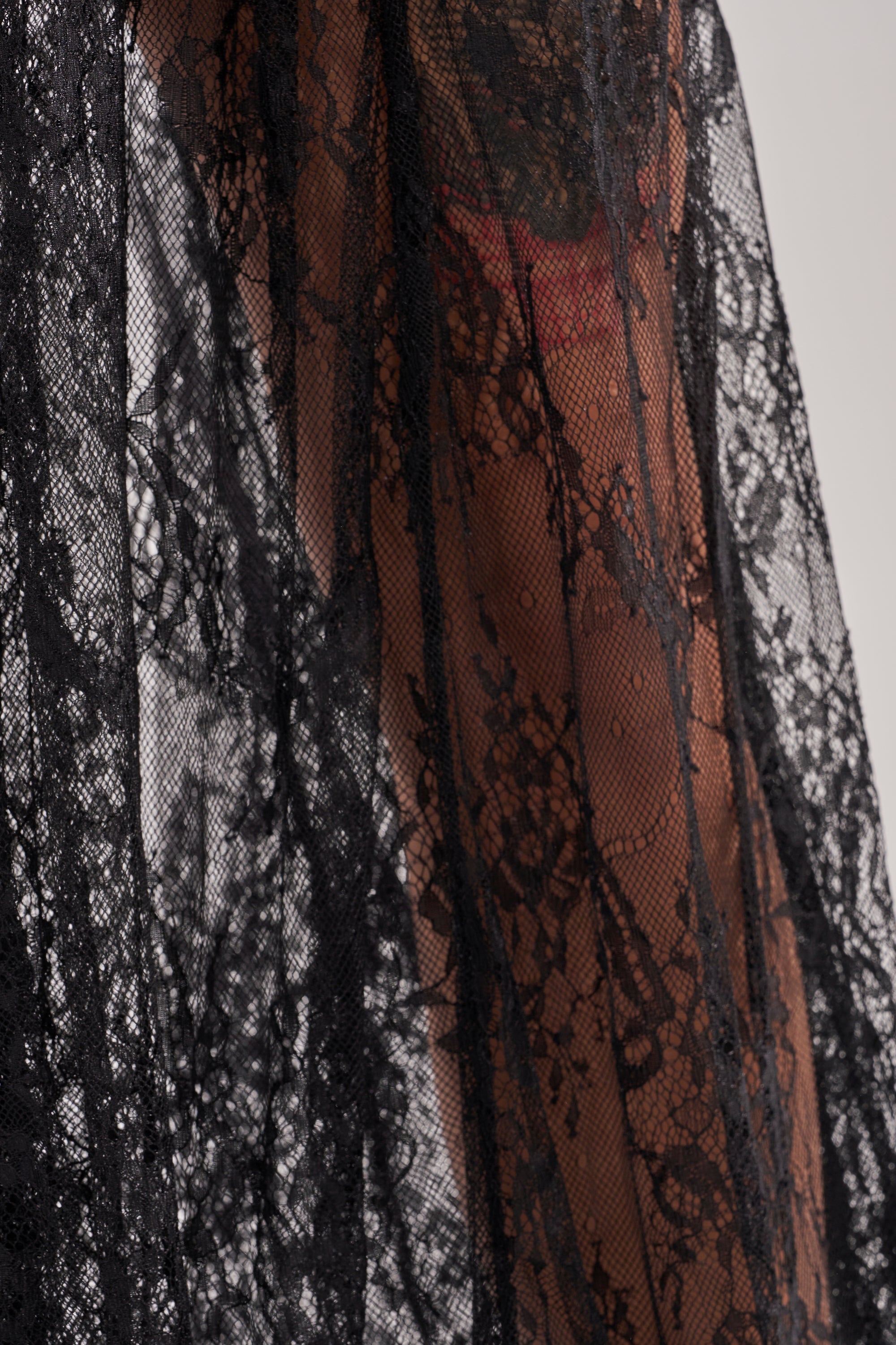 LOVELY DAYS LACE MAXI SKIRT