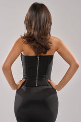 QUEEN OF THE NIGHT RHINESTONE CORSET
