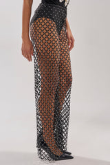 CELINE STUD MESH PANT