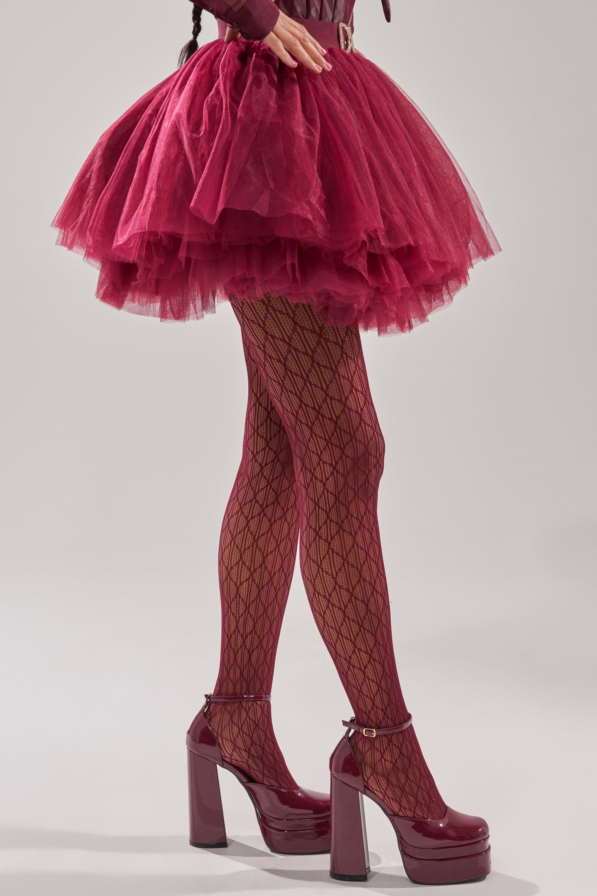 EXTREME MESH MINI SKIRT