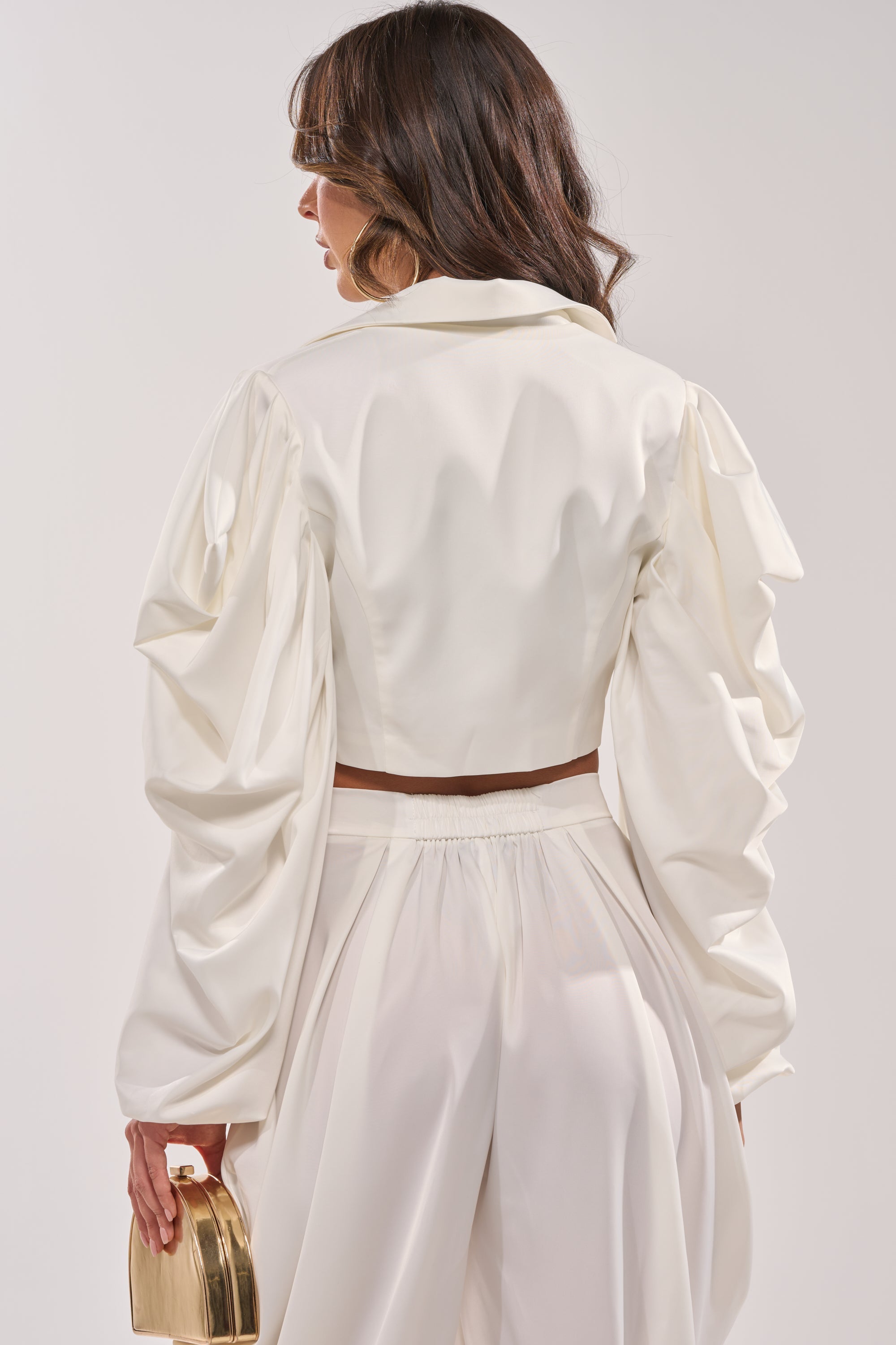 NEW BEGINNING CROPPED BLAZER