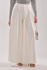 GLORIOUS PLEATED WIDE LEG TROUSER