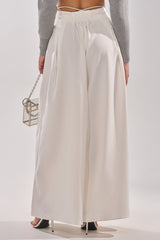 GLORIOUS PLEATED WIDE LEG TROUSER