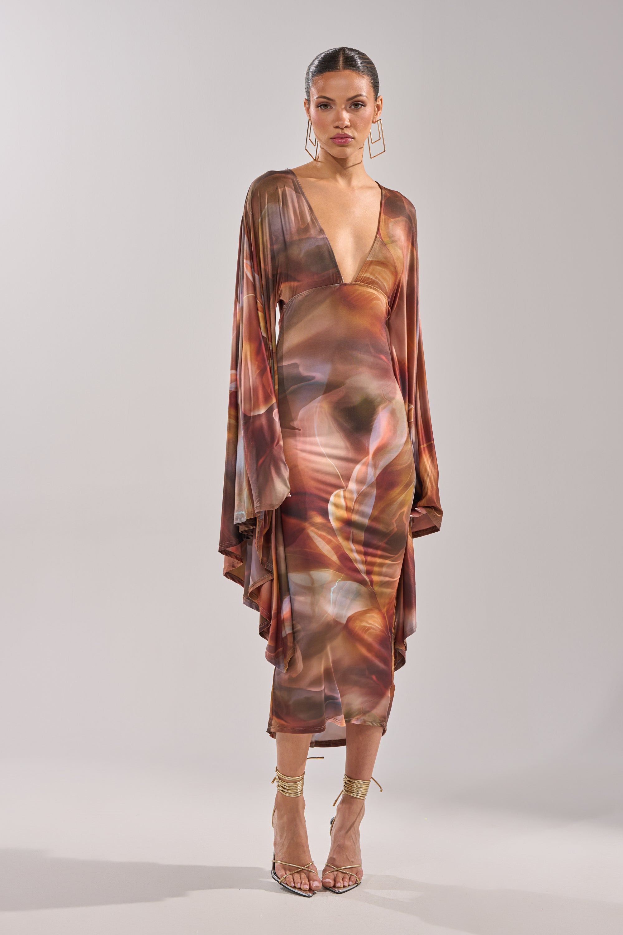 SHINY LIKE ME MAXI DRESS