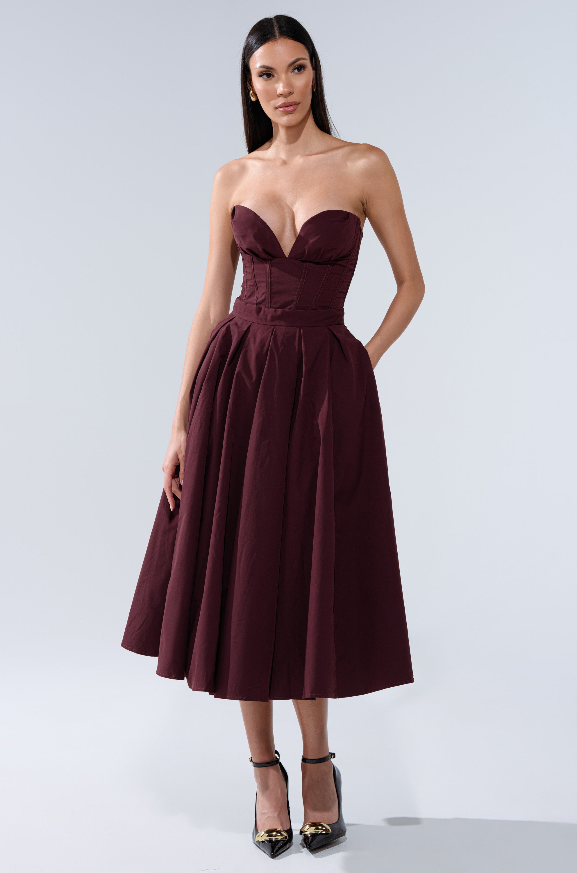 LOVE THIS FOR YOU CORSET IN BROWN
