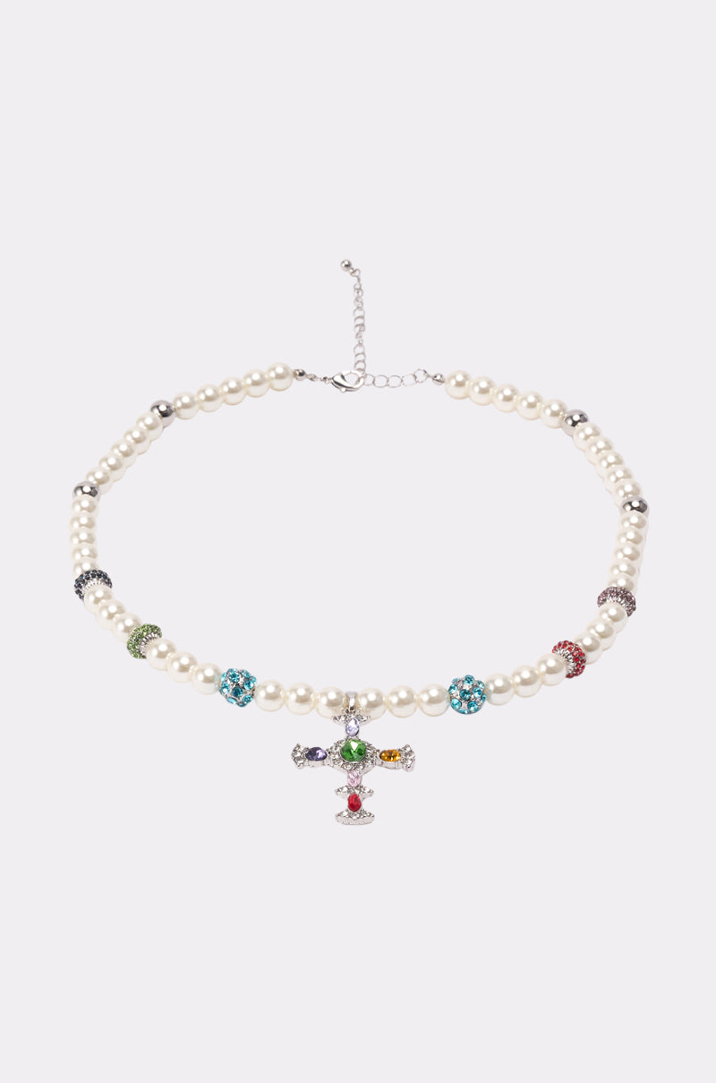 CANDY CROSS NECKLACE