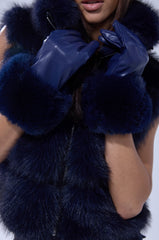 TOO CHIC FAUX FUR GLOVES