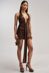 RADIANT REBEL RHINESTONE MINI DRESS