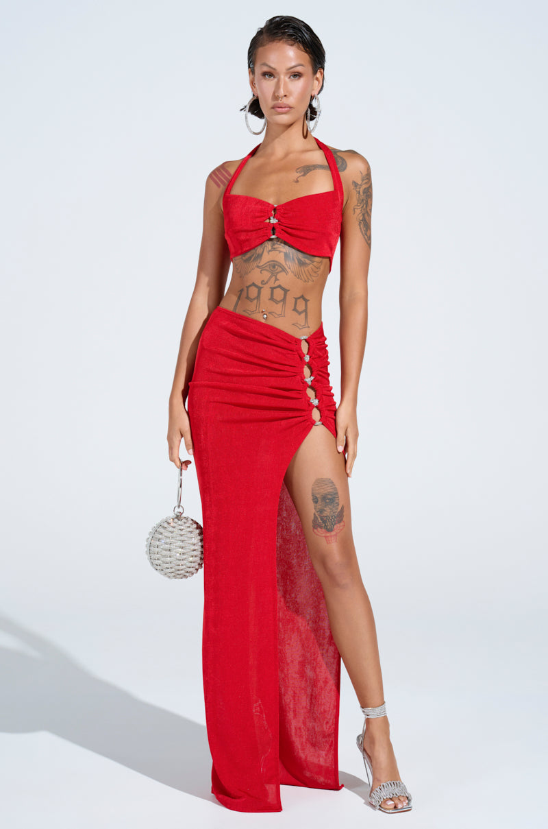 BEAUTY QUEEN MAXI SKIRT