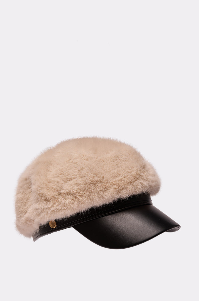 IN THE CITY FUR BRIM HAT
