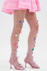 ITS POPPIN EMBELLISHED TIGHTS