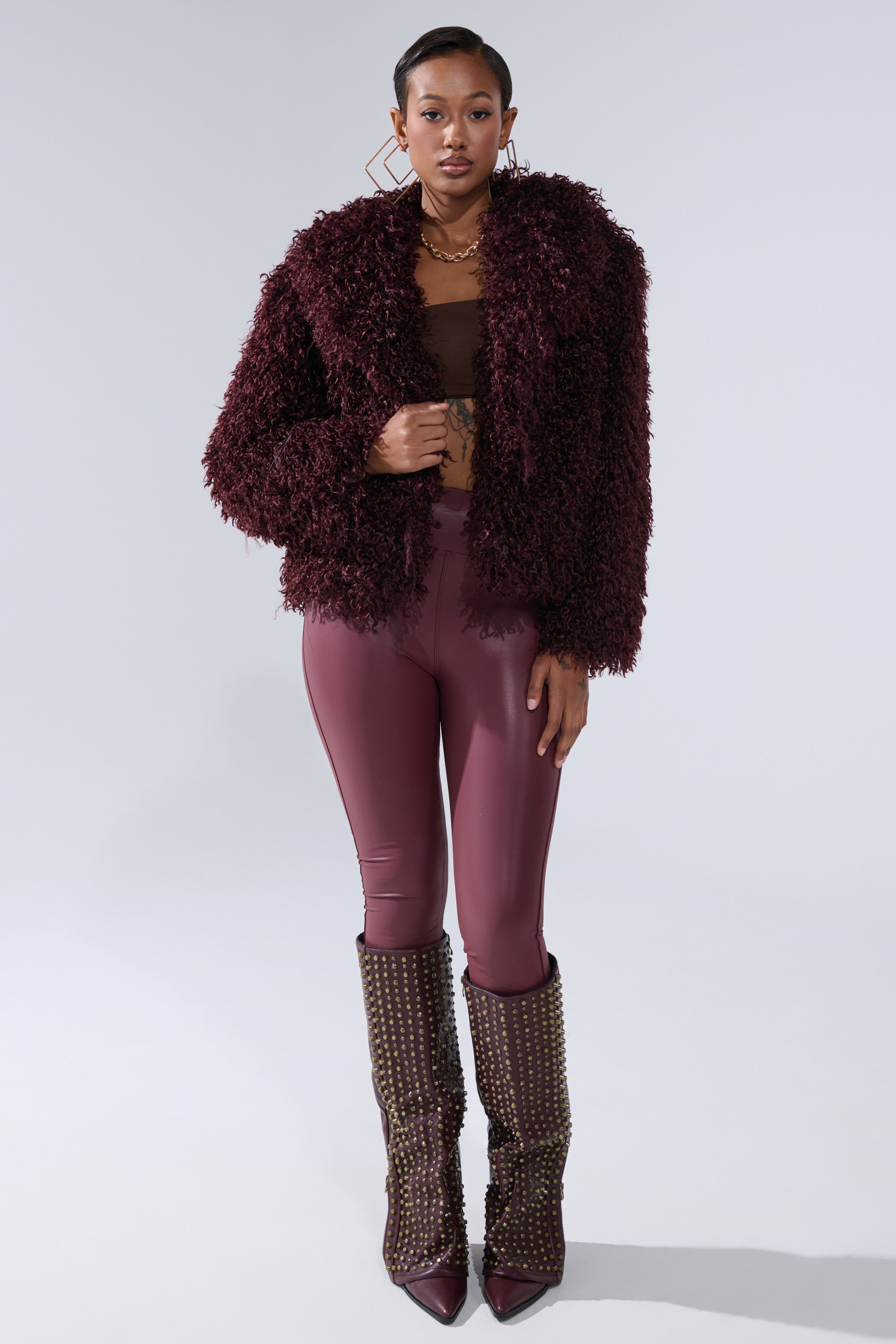 VENUS FAUX FUR COAT