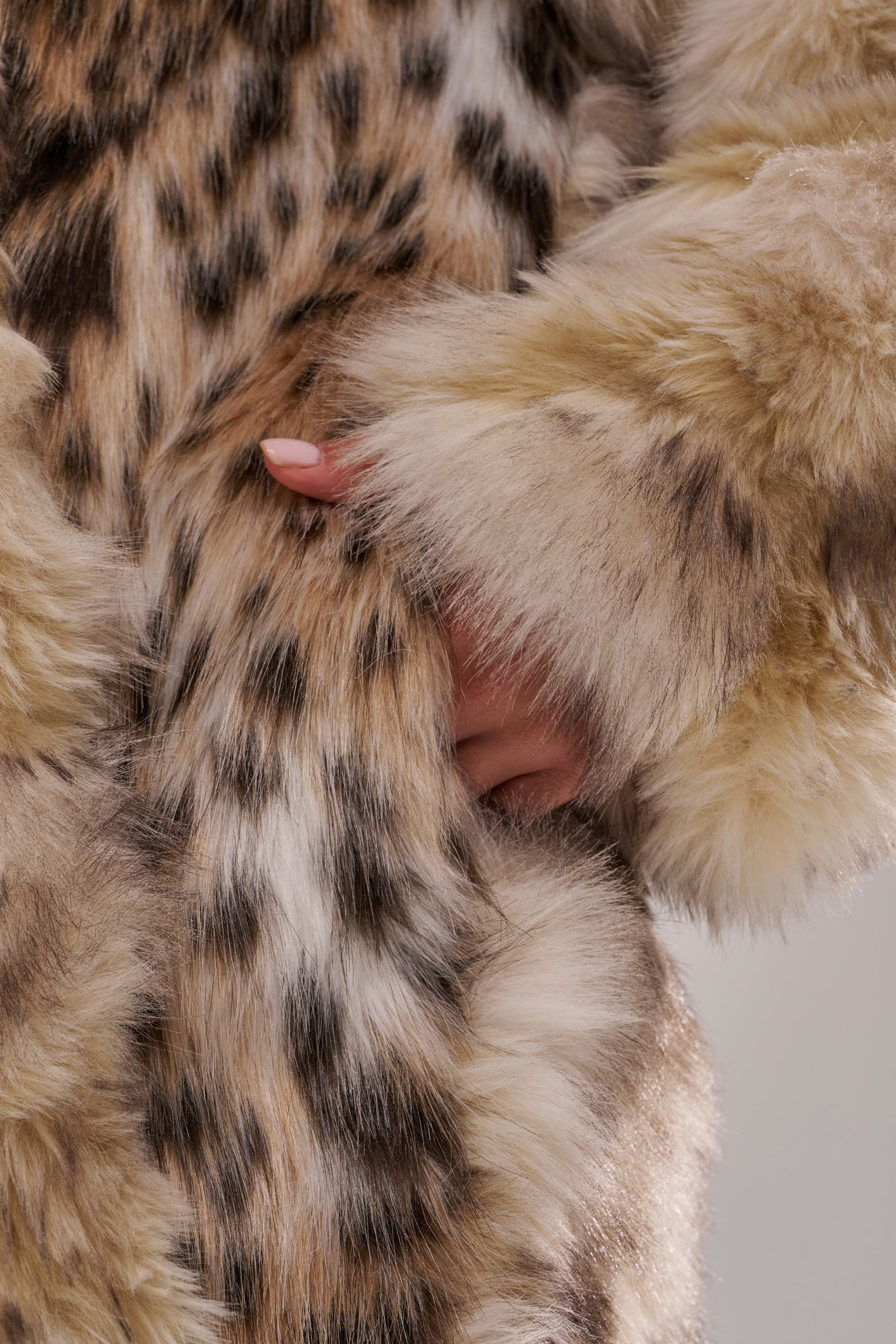 PARK AVENUE PATCHWORK FAUX FUR