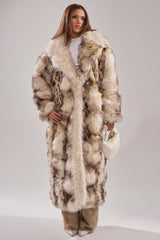 PARK AVENUE PATCHWORK FAUX FUR