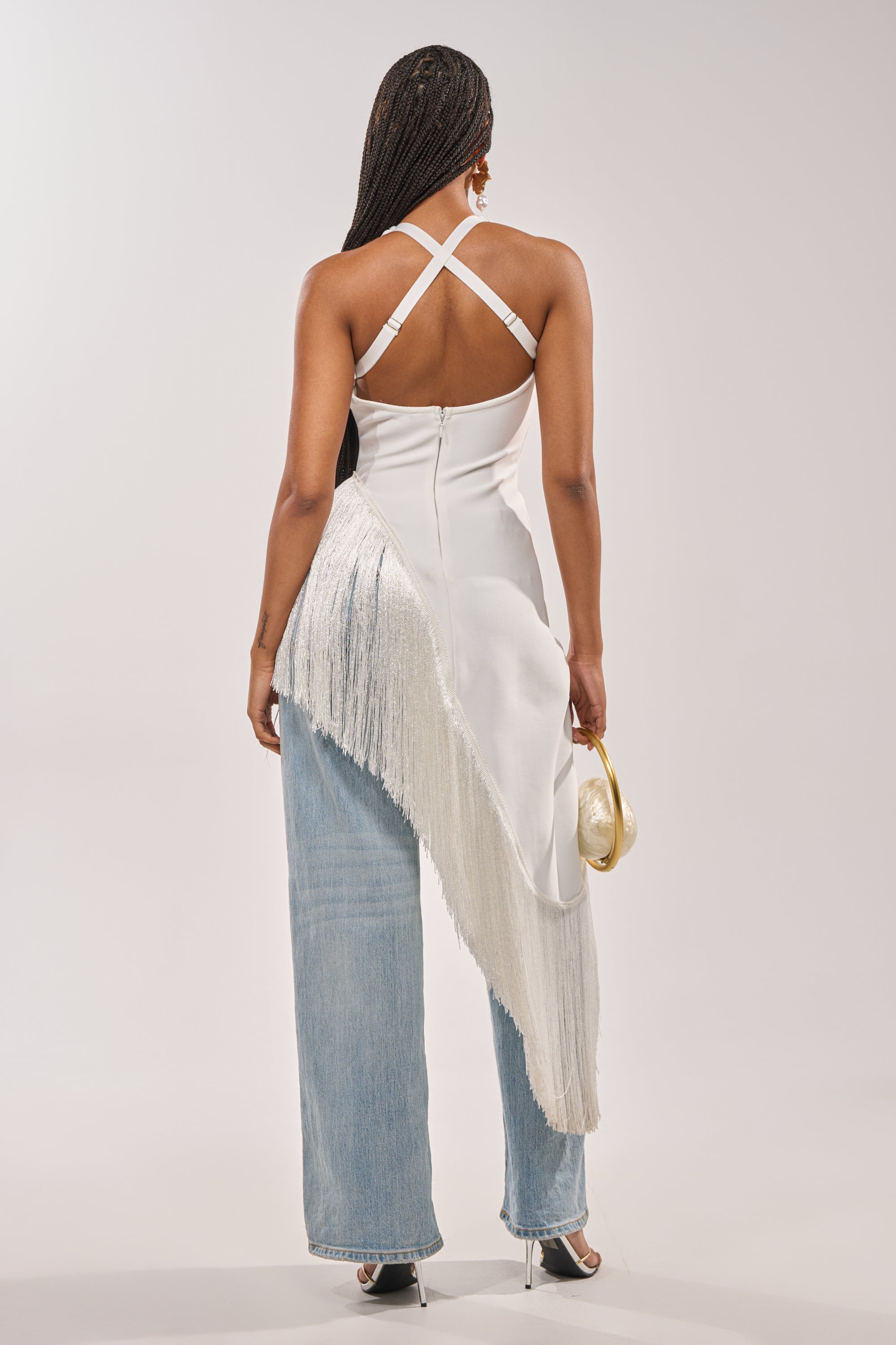 TAKE ME OUT FRINGE TOP