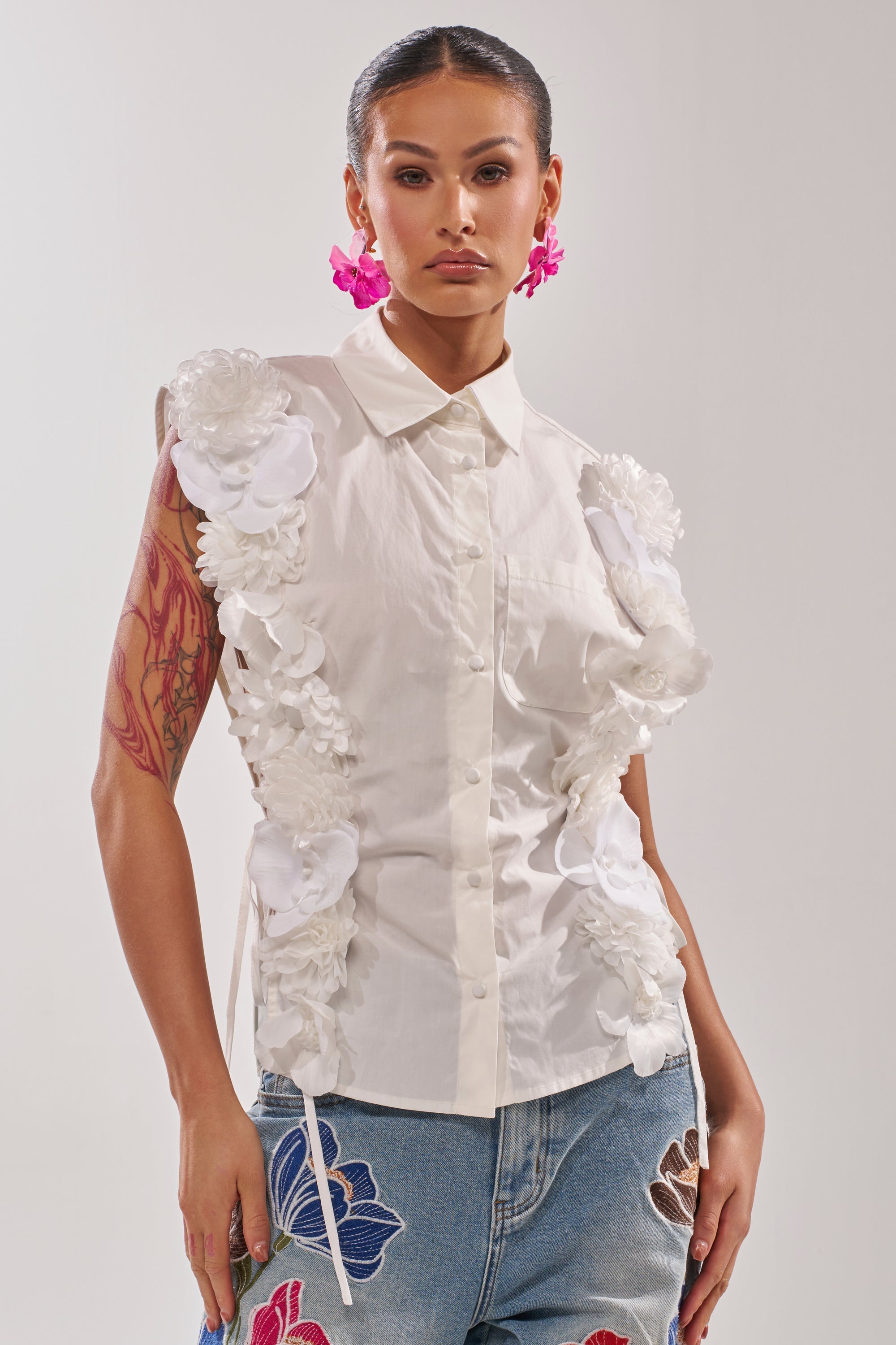CRAZY FOR YOU BUTTON DOWN