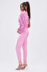 RAQUEL RUFFLED JUMPSUIT