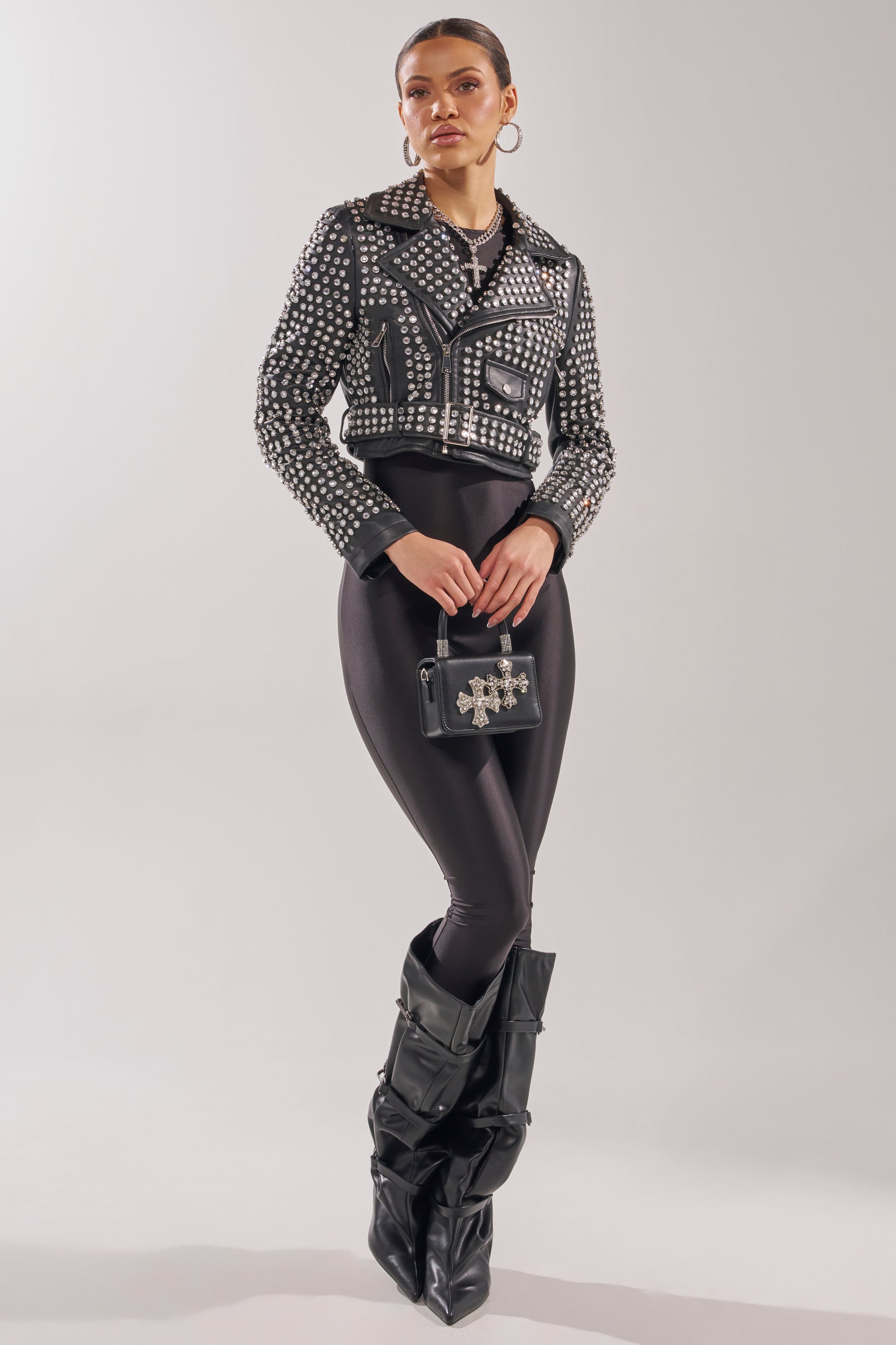 DEMI EMBELLISHED MOTO