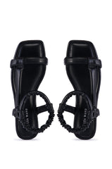 AZALEA WANG PRYSM BLACK SANDAL