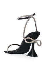 AZALEA WANG RENATA BLACK STILETTO SANDAL